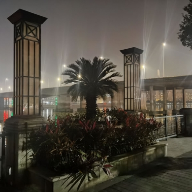 星河湾滨河路LED路灯改造工程
